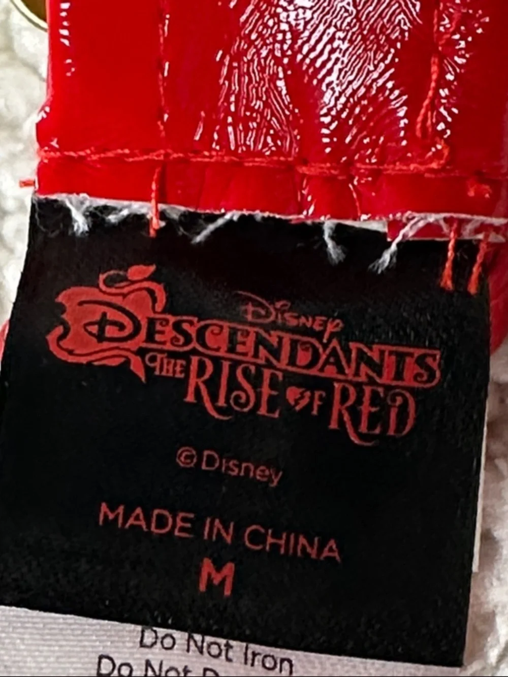 Disney Descendants Rise of Red, Faux Leather Belt, Lightweight Heart Buckle❤️ M